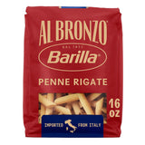 Barilla Al Bronzo Imported Italian Mezzi Rigatoni for Connoisseur Pasta Night Hosting