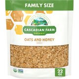 Cascadian Farm Organic Granola, Dark Chocolate Almond – Safe After-School Car-Ride Snack for Hungry Kids
