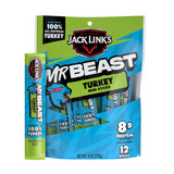 Jack Link's x MrBeast Zero Sugar Mini Beef Sticks – Guilt-Free Pantry Swap for Chips and Candy, 12 Mini Sticks