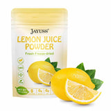 JAYUSS 100% Natural Lemon Powder 8.82 oz – Compact Resealable Jar for Uncluttered Countertops and Streamlined Storage