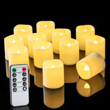 Homemory Battery Tea Lights – Fire Hazard Free Holiday Decor for Homes with Kids, Pets, and Curtains