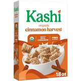 Kashi Cinnamon Harvest Cereal – Minimal Ingredient Whole Grain Cereal for Intentional Eating, 18oz