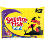 SWEDISH FISH Mini Soft Chewy Candy, 22 Mess-Free Individually Wrapped Halloween Bags