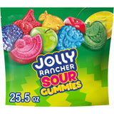 JOLLY RANCHER Sour Gummies Assorted Fruit Flavored Candy Resealable Bag, 25.5 oz – Valentine's Day Classroom Exchange Candy, Sweet Treat Gift for Teachers and Friends