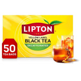 Lipton Decaf Black Tea – Heart-Friendly Caffeine-Free Tea for Seniors and Sensitive Adults