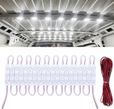 Bright Way Work Van LED Lighting Kit – 12V Ceiling Light Bar for Contractors, Fleets, and Field Service Vehicles