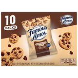 Famous Amos Classic Bite-Size Cookies Easy-Pack Snack Bags for Park Outings, Tailgates, and Backyard Parties