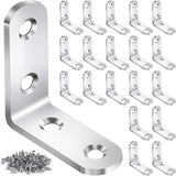 SleekFix Corner Braces with Smooth Edges - No-Snag Hardware for Strengthening Kids' Bunk Beds, Loft Frames and Dressers