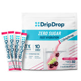 DripDrop Electrolyte Powder Variety Pack – Birthday Gift for Mom Who Works Out or Travels Often