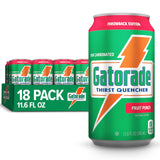 Gatorade Thirst Quencher Aluminum Cans – Hiking and Beach Day Electrolyte Drink, 3-Flavor Multipack of 18