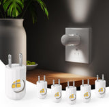 LuminAura Ambient Night Light Multi-Pack – 360° Adjustable Directional Glow for Cozy Hallway and Stair Accent Lighting