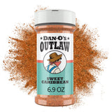 Dan-O's Outlaw Butter Dust – Zero Calorie Buttery Seasoning for Wellness-Focused Meal Prep, 6.9 oz Shaker