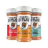 Dan-O's Outlaw Gourmet Grilling Collection – Elevated 6-Pack Featuring Enzyme-Modified Butter and Caribbean Citrus