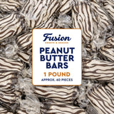 Atkinson's Peanut Butter Bars Candy – Valentine's Day Sweet Gift for Her, Vintage-Style Individually Wrapped Peanut Butter Treats, 1 Pound