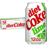 Diet Coke Lime Diet Soda Cans – Understated Citrus Flavor for Less-Is-More Lifestyles and Neutral-Toned Entertaining