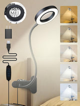 Brightech ViewMax – Holiday Gift for Seniors with Vision Loss, Clip-On Reading Lamp with 10X Magnifier