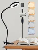 LampDepot Warm Dimmable Clip Light for Bedtime Mindfulness – Adjustable 3000K to 6000K Lamp for Calm Spaces
