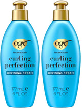 OGX Argan Oil of Morocco Curl Cream – Mother's Day Gift Set Pick for Women with Curls, Waves, and Coils
