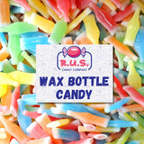 Classic Wax Soda Bottle Candy – Half Pound Stocking Filler and Throwback Birthday Gift for Her and Him