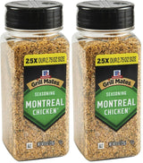 McCormick Grill Mates Montreal Chicken Seasoning, 2.75 oz 6-Pack – Home Pantry Stock-Up for Meal Prep and Freezer Meals