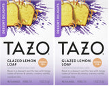 TAZO Glazed Lemon Loaf Herbal Tea – Steady Study Companion with No Caffeine Dip