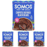 Somos Refried Chipotle Black Beans 10 oz – Heritage-Inspired Foodie Gift for Latino Family Celebrations