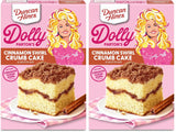 Duncan Hines Dolly Parton's Cinnamon Swirl Mix — Decorative Bake for a Charming Brunch Table Centerpiece