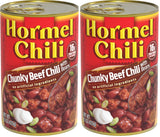 HORMEL Chunky Beef Chili with Beans — Hearty Family Pantry Meal with 16g Protein per Serving