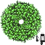 Decorative 108ft LED String Lights for Accent Wall and Mantel – 300 LED Warm White with Timer and Remote