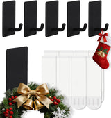 Brilmeadows Removable Wall Hooks – Stylish Living Room Decor for Hanging Bags, Scarves, and Throws