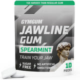 GYMGUM Jawline Gum Ultra Hard Chewing Gum | Stocking Stuffer for the Keto Dieter, Athlete, or Looksmaxxer on Your List