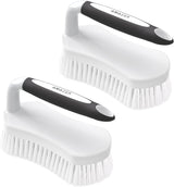 Amazer Stiff Bristle Scrub Brush – Streamlined Kitchen and Bathroom Cleaning for Tight Schedules