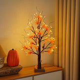 Mavques LED Birch Lamp – Child-Friendly Night Light, No Heat Bulbs for Kids' Bedroom Shelves