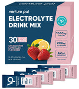 Venture Pal Electrolyte Stick Pack – Self-Care Hydration for Endurance Recovery and Low-Carb Diet Balance, 83 Count