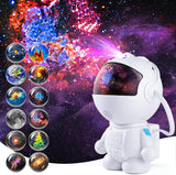 AstroLume Planetarium Projector for Nursery – Cool-to-Touch Astronaut Night Light with Timer for Babies, Toddlers, and Kids