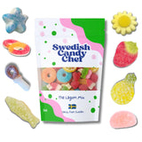 Swedish Candy Chef Lagom Mix - Holiday Stocking Stuffer and White Elephant Gift, Novelty European Candy Sampler 5oz