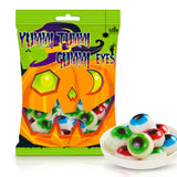 Fusion Select Gummy Eyeball Candy 2-Pack – Edible Halloween Styling for Coffee Table Snack Bowls, Party Punch Bowls and Charcuterie Boards