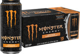 Monster Energy Orange Dreamsicle Creamy Citrus Energy 15 Pack – Focus Drink for Dorm Room Study Sessions