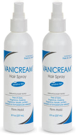 Vanicream Firm Hold Hairspray – Hypoallergenic Daily Styling for Allergy-Prone Adults
