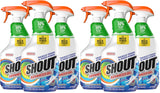 Shout Advanced Laundry Stain Remover Spray for Children's School Uniforms and Playwear – Safe on Whites and Colors