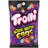 Trolli Sour Brite Eggs - 4 oz Low-Calorie Sour Candy Option for Portion-Controlled Snacking Routines