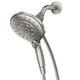 Moen Brushed Nickel Wall and Handheld Showerhead Upgrade, Valentines Day Gift for Him or Her Who Loves Spa Style