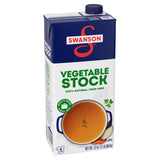 Swanson Vegetable Stock 32 oz Box – Time-Saving Cooking Liquid for Meal Planning Sundays