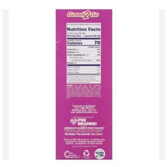Welch's Fruit Snacks Berries 'N Cherries – Motorcycle and Road Trip Snack, Bulk 40-Pack of Portable 0.8 oz Bags