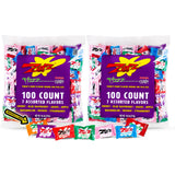 ZOTZ Fizzy Sour Candy 100 Piece Bag - Unique Fizzy Sour Candy Gift for Retro Candy Lovers, Birthday Present for Her and Fun Shared Treat