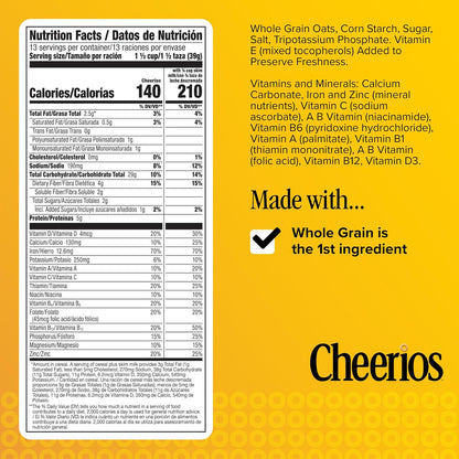 1.5g soluble fiber per serving toward the 3g daily heart-health target