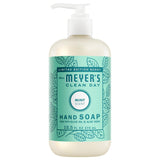 Mrs. Meyer's Clean Day Mint Liquid Hand Soap – Clean-Design Bottle and Pure Ingredients for an Intentional Home