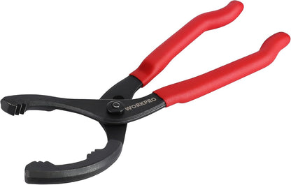 12-inch overall length for extended reach into recessed filters