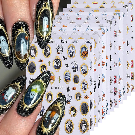 12 self-adhesive sheets per set with diverse themed designs