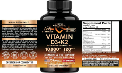 120 mcg vitamin k2 as mk-7 — highly bioavailable long-acting form